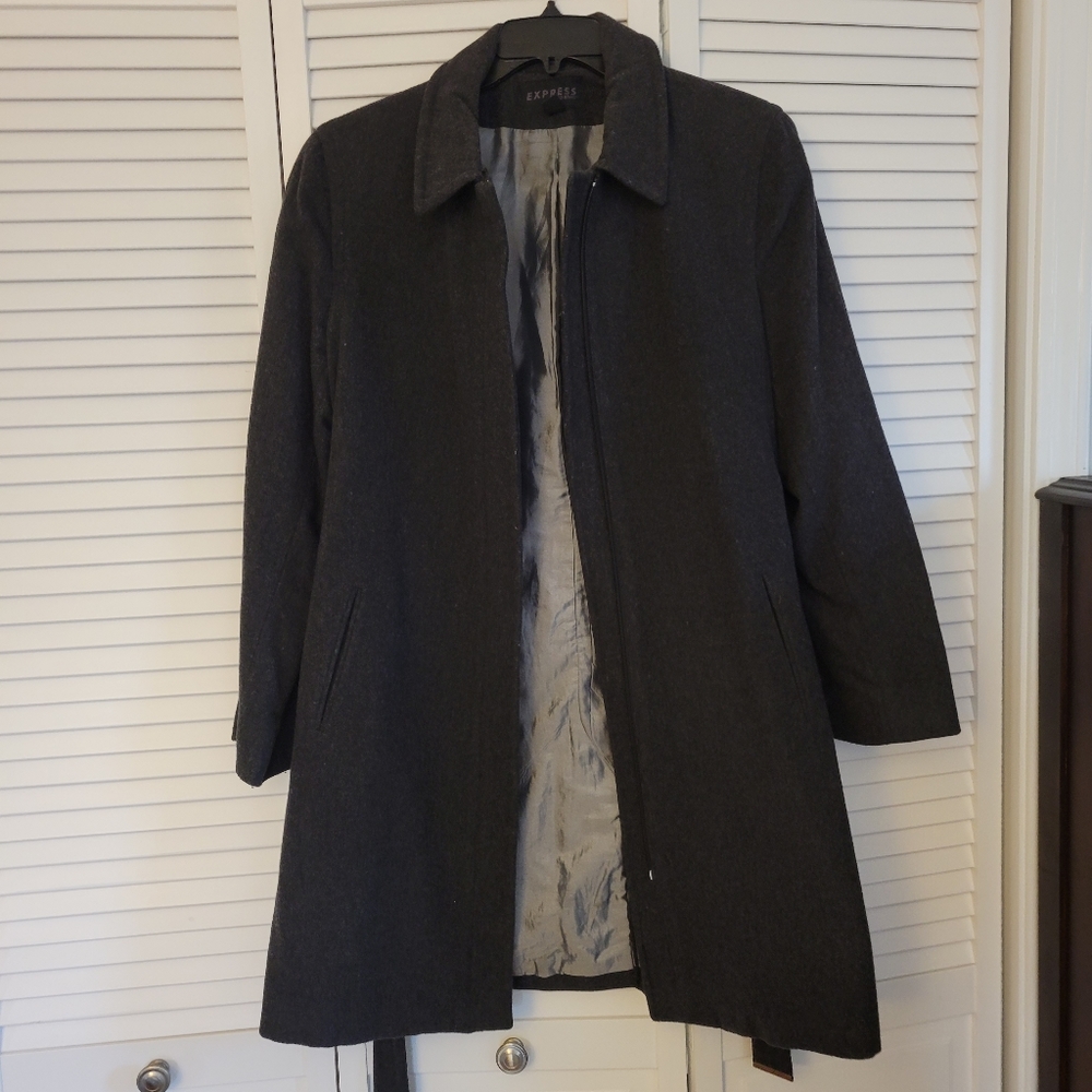 Express Wool blend Trench Coat
